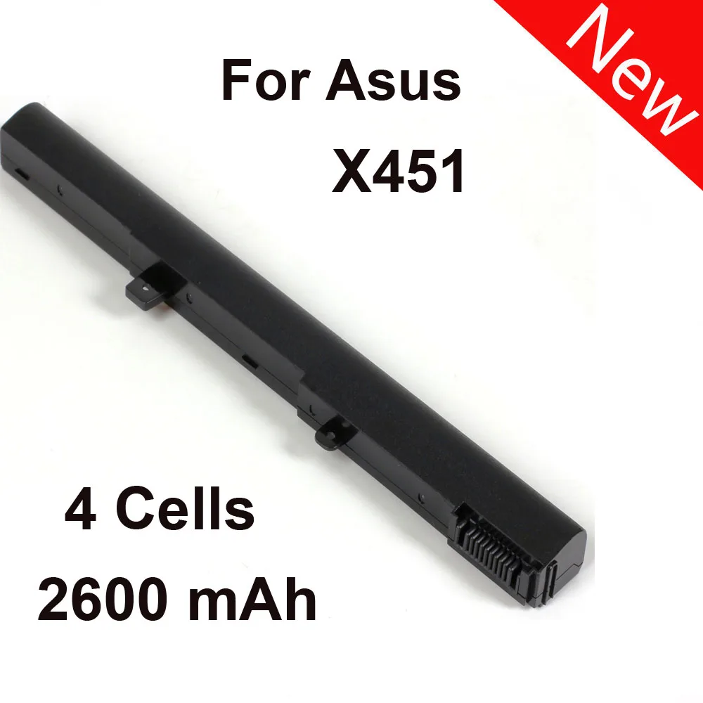 4 Cells 2600mAh Laptop Battery For Asus X451CA X451 X551 X451C X451M X551C X551CA A31N1319 X551M A41N1308 A31LJ91 SZXX