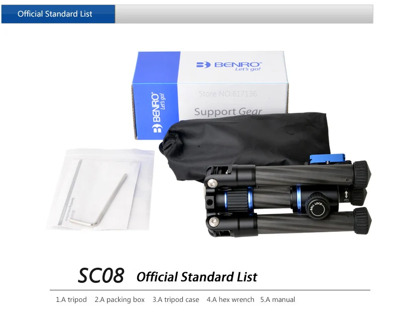 Benro sc08 Tripod 09-4