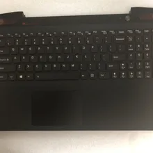 Для lenovo IdeaPad Y50-70 КБ рамка верхняя крышка с тачпадом Упор для рук с США Подсветка клавиатуры AP14R000A00 5CB0F78877