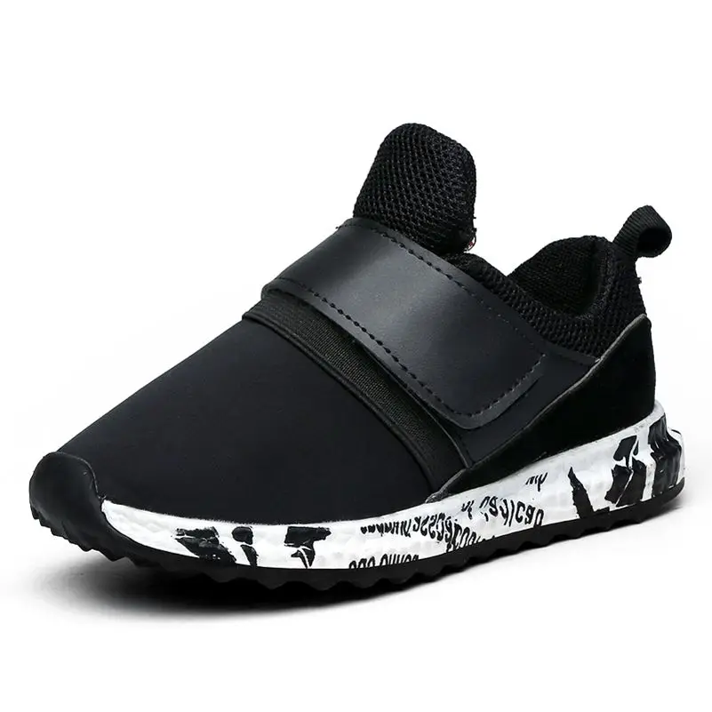 2017 ربيع الخريف الأطفال أحذية الفتيان والفتيات الأحذية عارضة الأزياء شقة مريحة للتنفس شبكة الاطفال حذاء رياضة حذاء