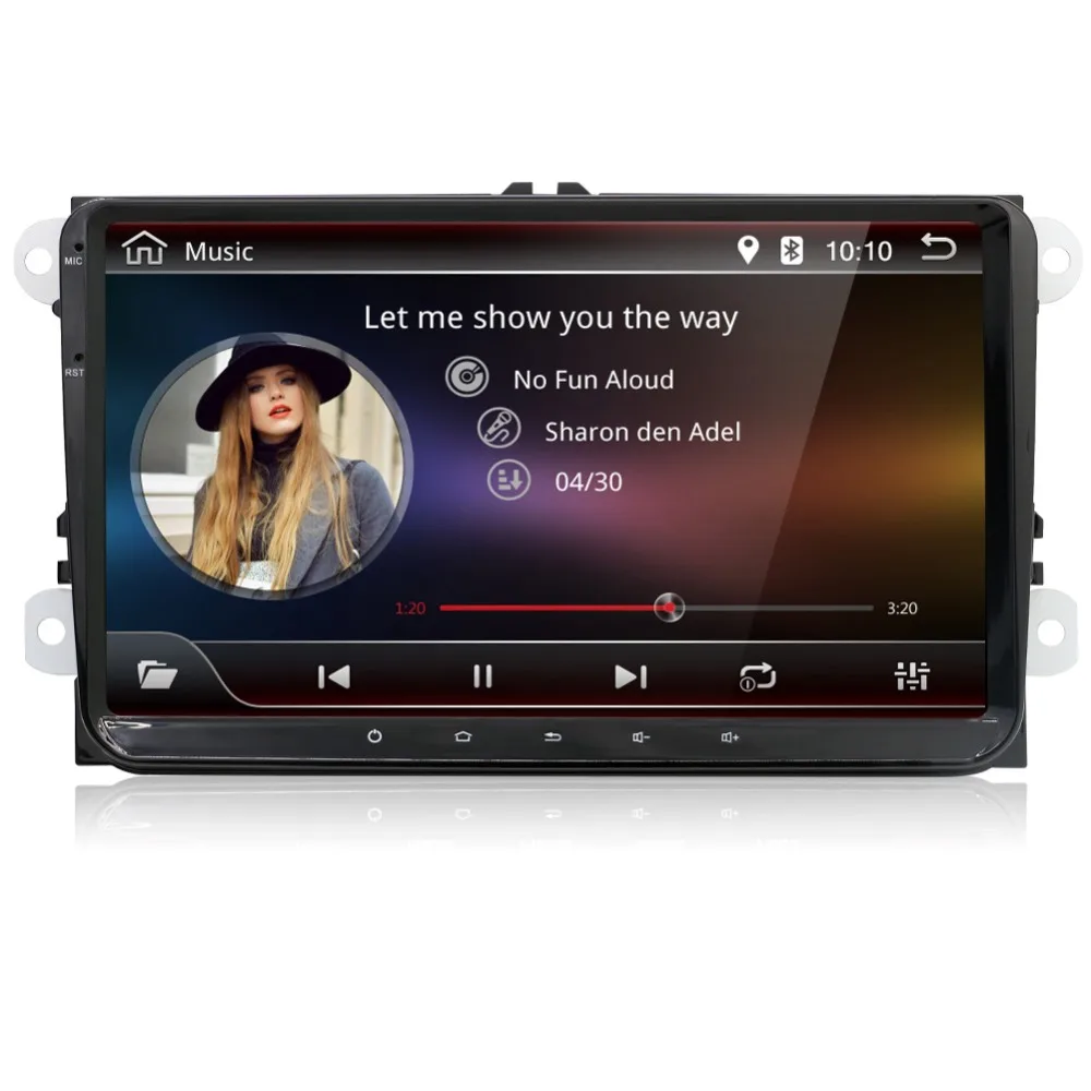 Excellent KLYDE 2 Din 9" Android 8.1 Full Touch NO DVD For VW SAGITAR PASSAT B7 MAGOTAN Car Radio 8 Core 2+32GB Multimedia Audio S 1