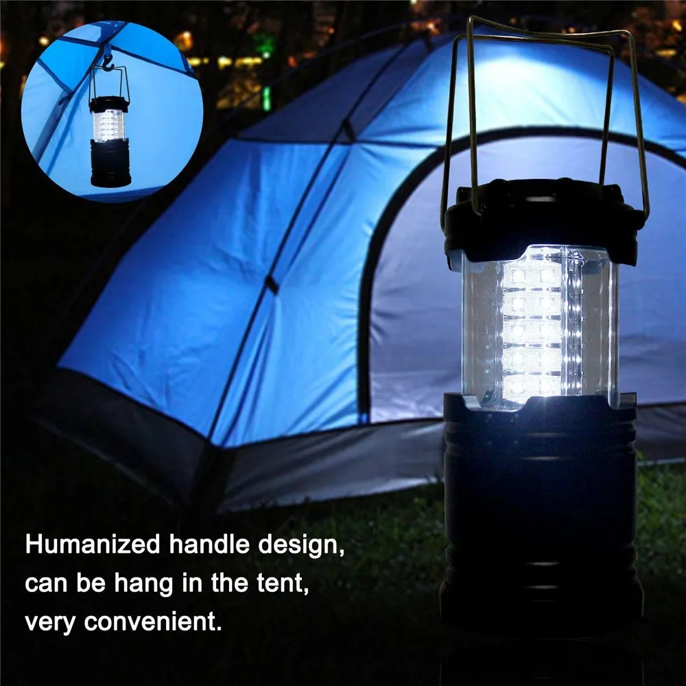 30 шт./лот 30 светодиодный ультра яркий Портативный Фонари светодиодный походная палатка легкая складная лампа