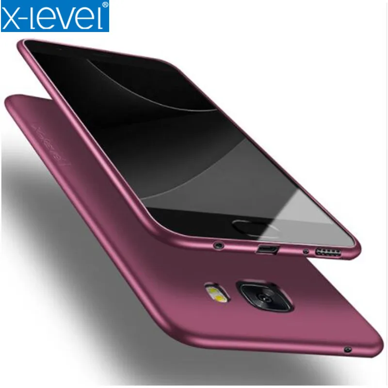 

C9 Pro X-Level Guardian Soft Matte TPU Silicone Phone Case For Samsung C5 Pro Utral Thin Scrub Back Cover For Samsung c7 PRO