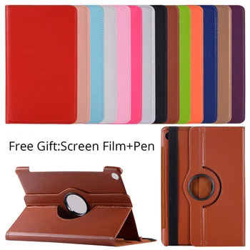

360 Rotating Case for Huawei MediaPad M5 10.8 Folding Stand PU Leather Case Flip Cover for Huawei M5 Pro 10.8 inch Tablet Fundas