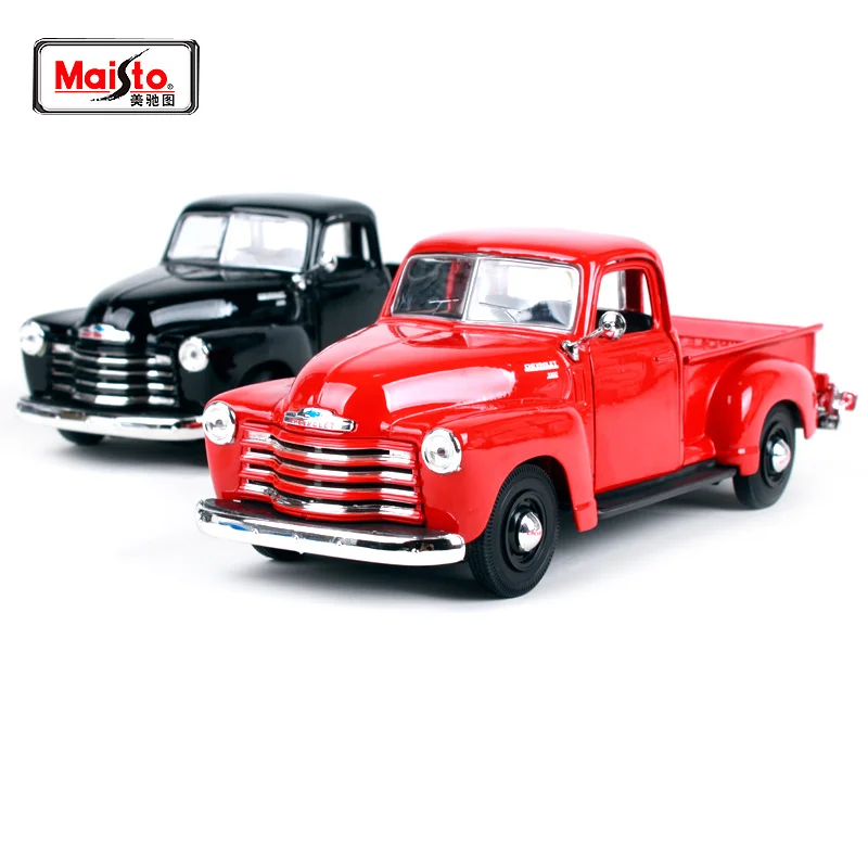 Maisto 1:25 1950 Chevrolet 3100 пикап винтажные автомобили литая модель автомобиля игрушка