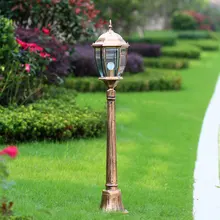 Europe outdoor decoration lawn lamp 115cm tall-column garden road light backyard landscape lighting WCS-OLL0020 luminous decoration wedding party column lamp colorful colonne lumineuse of tower landscape lighting