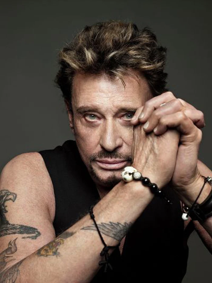 2 8 мм рок стразами Певец живопись с принтом rock star Джонни Холлидей вышивка