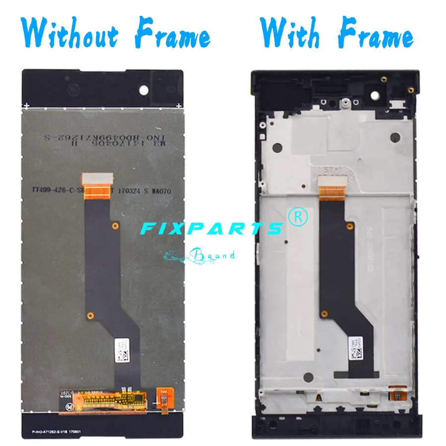 Sony Xperia XA1 LCD Display Touch Screen Digitizer Assembly With Frame
