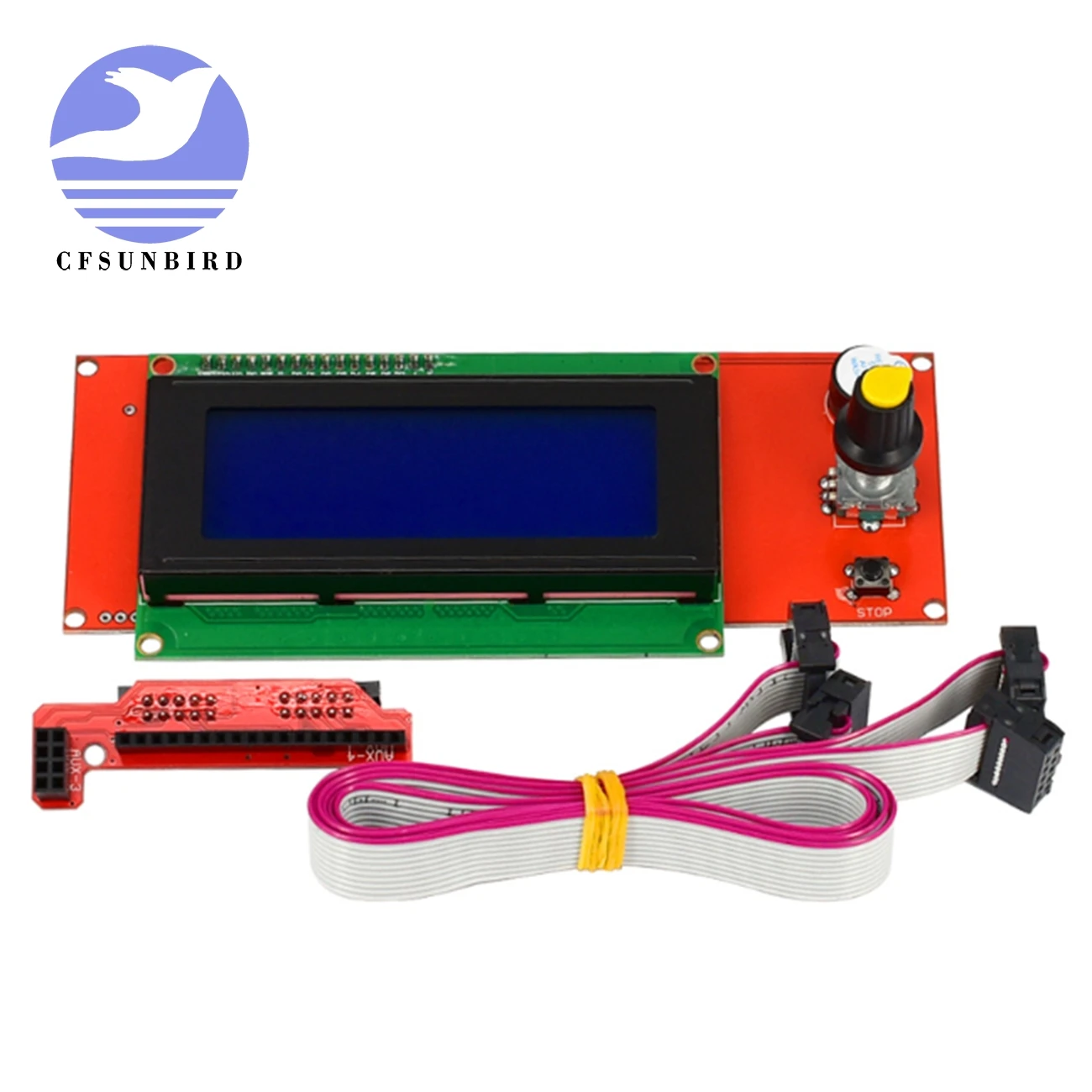 

LCD2004 display 3D printer lcd screen reprap lcds module reprapdiscount smart controller compatible Ramps1.4 2004 LCD Panel