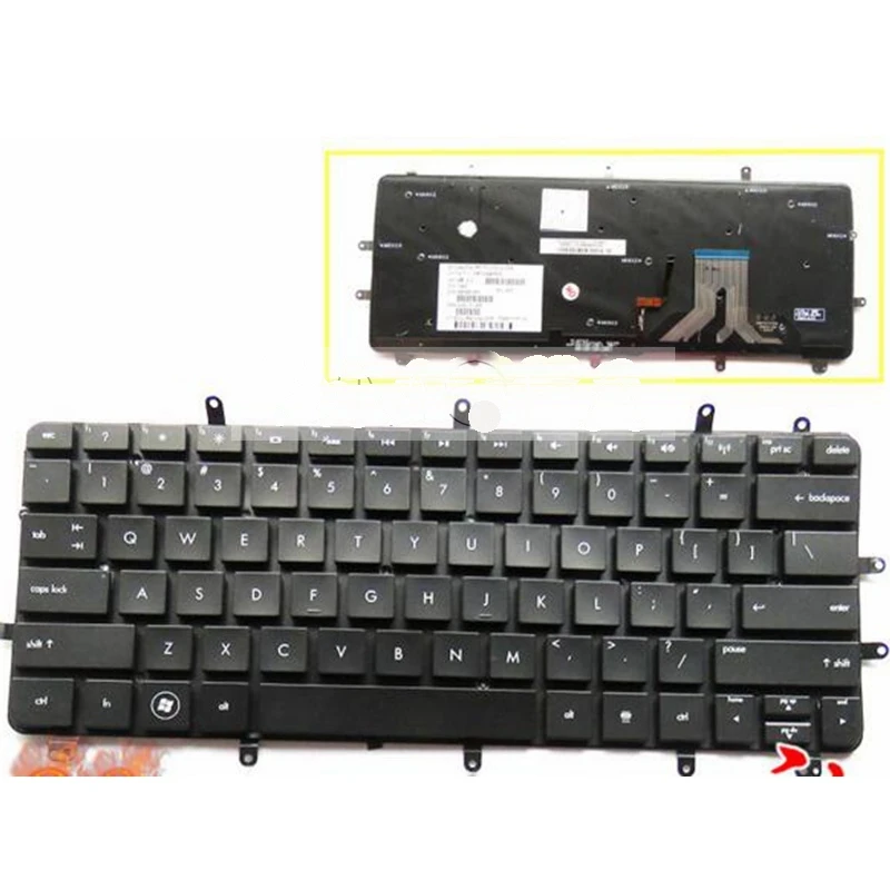 

English laptop keyboard FOR HP FOR Spectre XT Pro 13-2000 US backlit