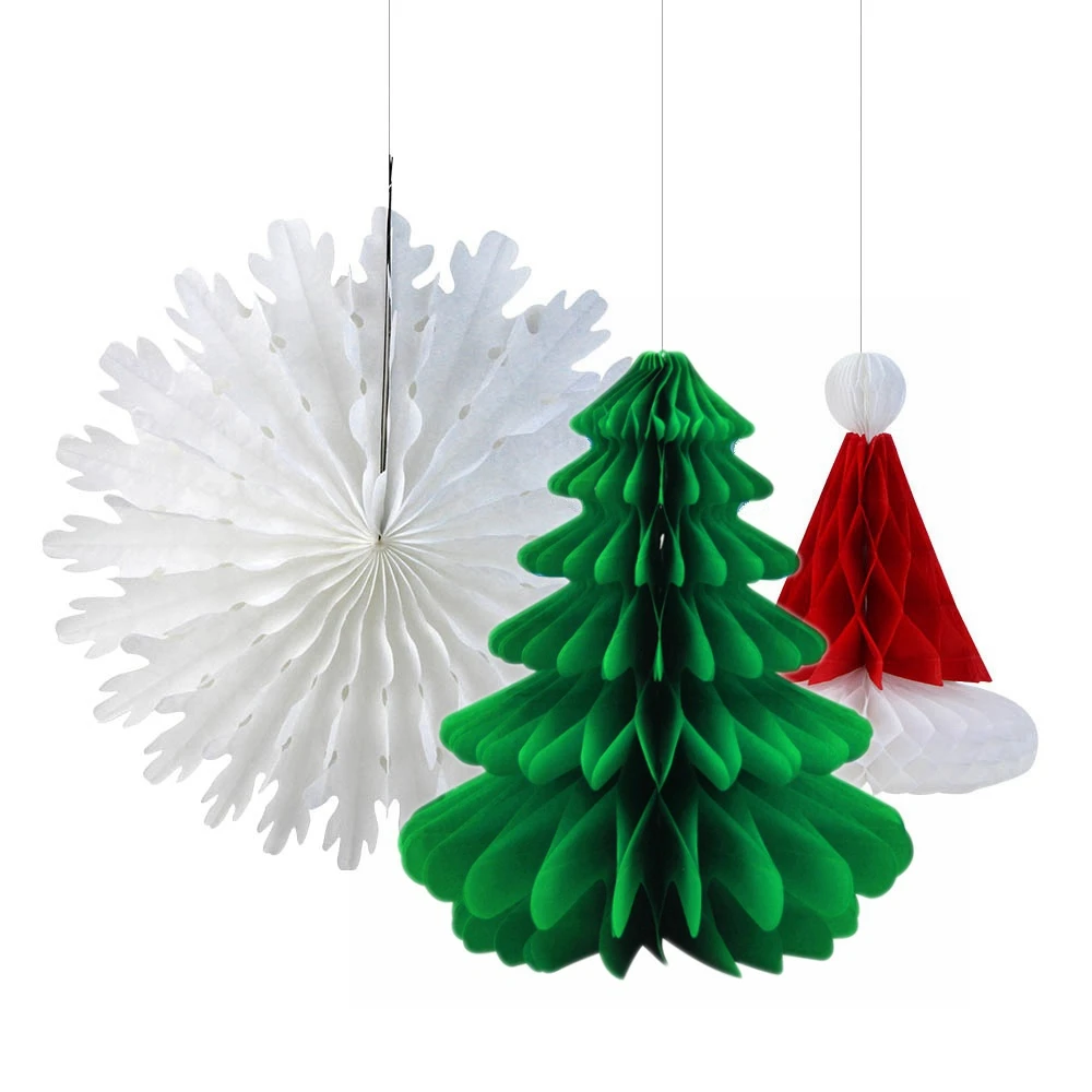 Paper Snowflake Tree Decorations Paper Snowflake Tree Decorations
