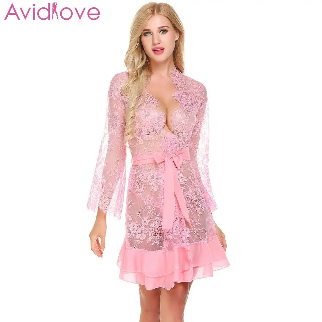 Avidlove сексуальное нижнее белье женское Эротическое с v образным вырезом рукава