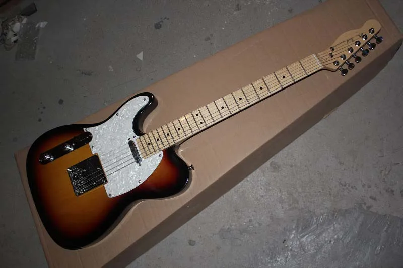 HOT wholesale customize High Quality !mahogany body left handed F tele