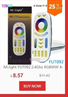 DC12-24V беспроводной пульт управления Mi Light 10A 2,4 г 4-Zone РФ Беспроводной RGBW светодиодный диммер с удаленным управлением для 5050 3528 светодиодный полосы света лампы