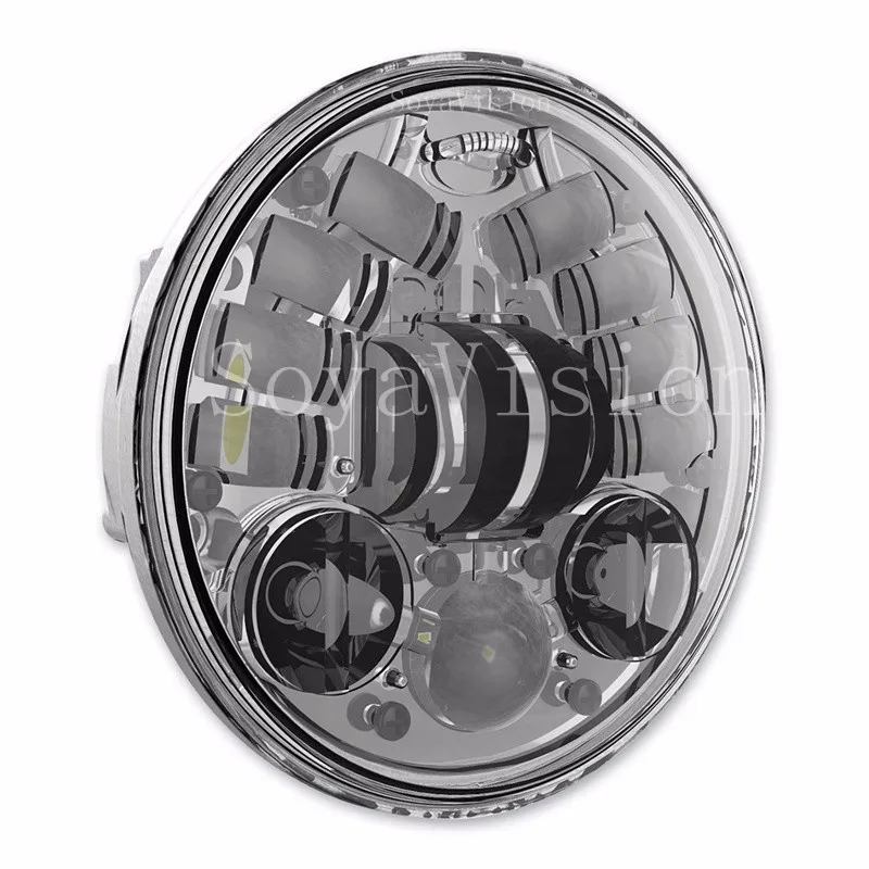 5 34 LED Chrome Adaptive Headlight