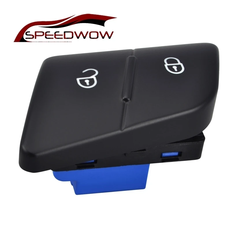 

SPEEDWOW Auto Front Left Side Car Door Lock Switch Button Central Door Lock System For Volkswagen PASSAT 2006-2011 B6/3C