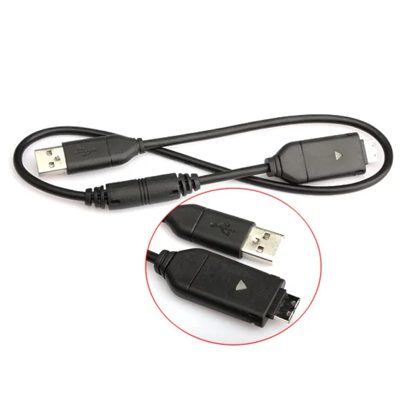 

USB Camera Charger Cable Data Transfer Cord Sync Power Supply Charger Cord Line For Samsung Camera ES65 ES70 ES63 PL150 PL100