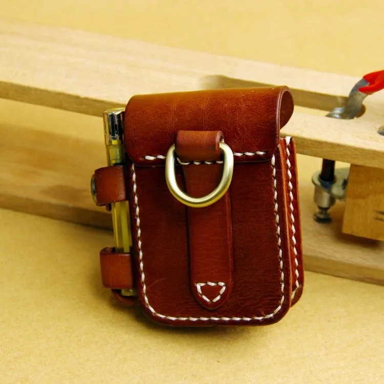 Handmade Sewing Cigarette Lighter Holder Bag Case For Zippo Super Match