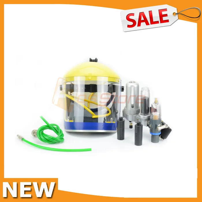 New Pro AIR FED Visor Breathing MASK KIT For PAINT SPRAY RESPIRATOR Protection Helmet | Инструменты