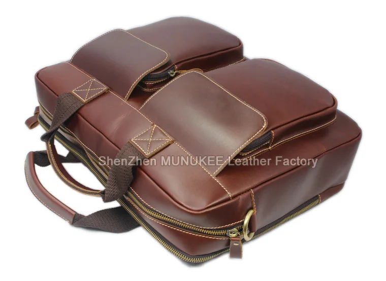 Роскошный мужской портфель из натуральной кожи, деловая сумка из натуральной кожи, кожаный портфель для ноутбука для мужчин, сумка, короткий чехол, Сумочка для документов