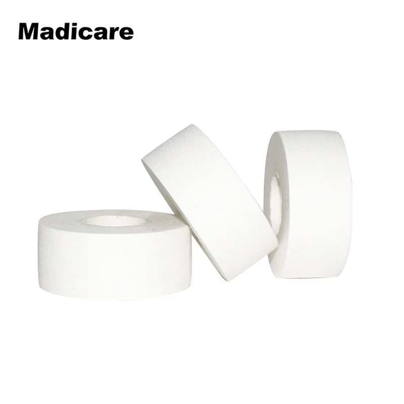 Prix pour 12 rouleaux 2.5 cm * 5 m Coupe Bord Sports Athlétiques Bande Formateurs Cerclage Coton Sport Bandage kinésiologie Bandes Genou tampons Coude Bandes Prix pour 12 rouleaux 2.5 cm * 5 m Coupe Bord Sports Athlétiques Bande Formateurs Cerclage Coton Sport Bandage kinésiologie Bandes Genou tampons Coude Bandes