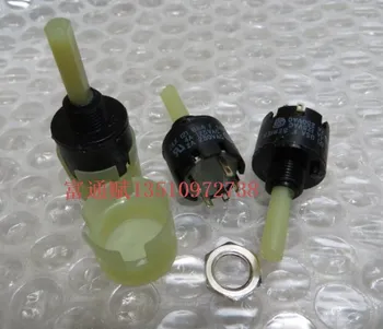 

[VK] original C&K 121 F SERIES rotary switch 1 knife 4 files 360 degree turn switch CK handle 22MM 4A125VAC 2A250VAC