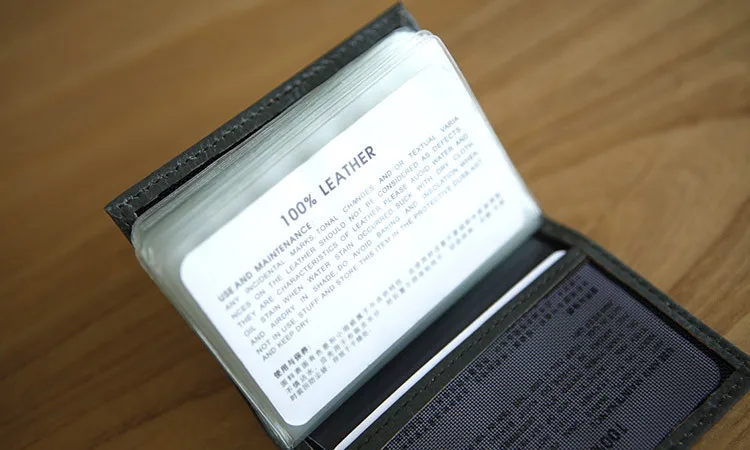 LAN мужской кожаный чехол для визиток бизнес-держатель для карт Ультратонкий чехол для карт