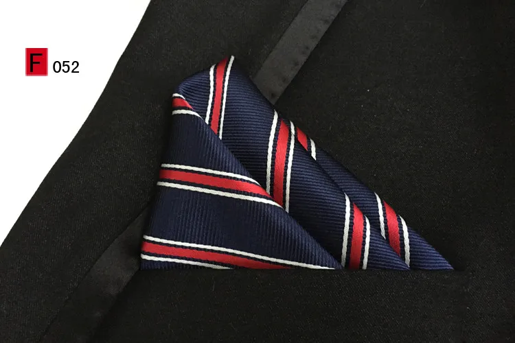 2016 модные платок темно-синий с белыми и красными полосками платок чтобы соответствовать галстук