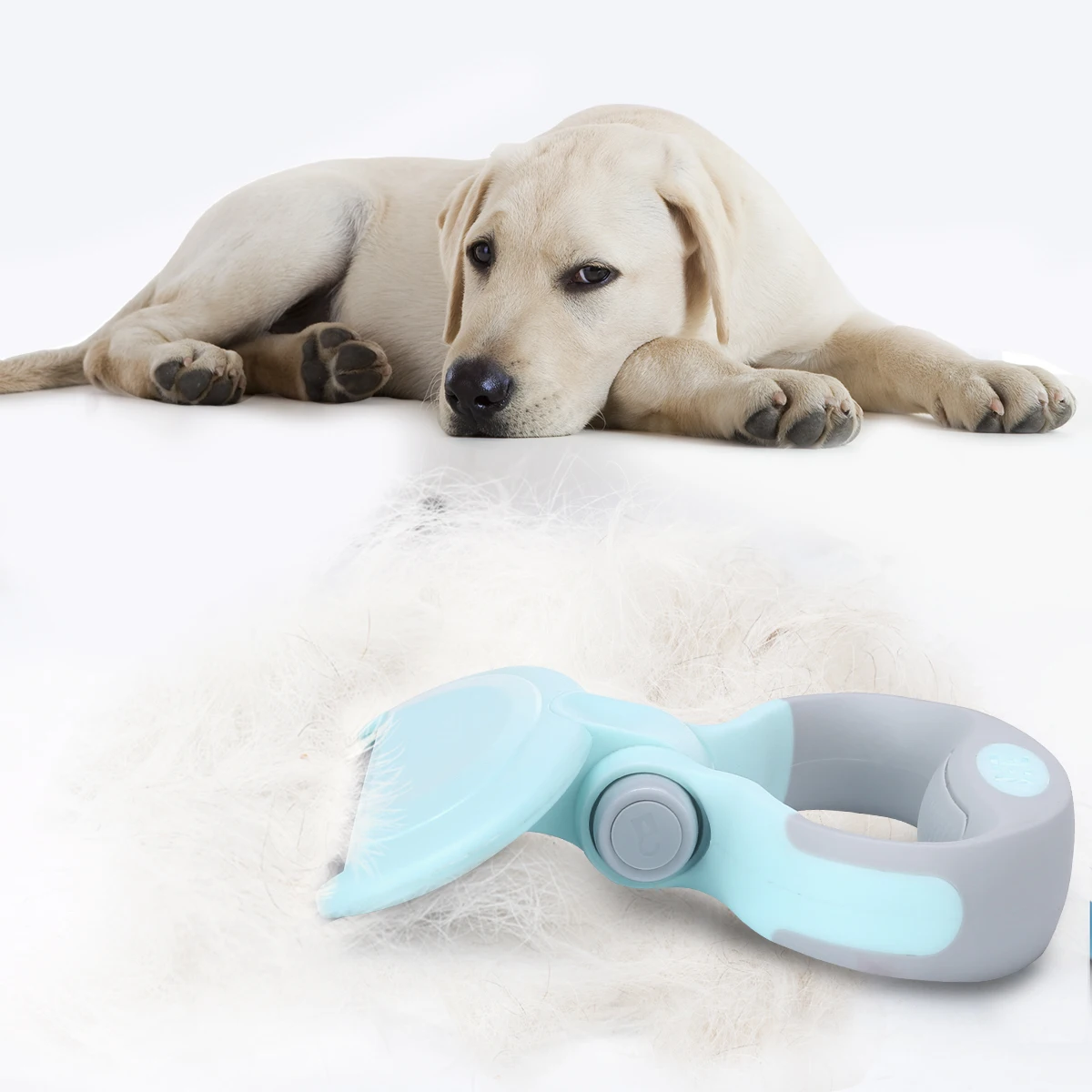 

2018 New Foldable pet grooming brush Dog Cat Hair Removal Brush Comb Pet Trimmer Shedding Pet Grooming Tools