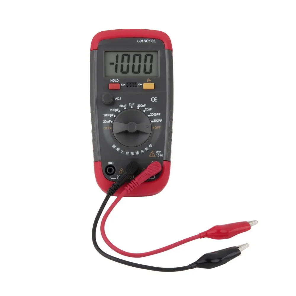 Цифровой измеритель емкости с ЖК дисплеем UA6013L 1 шт.|tester meter|multimeter measuremultimeter brands |