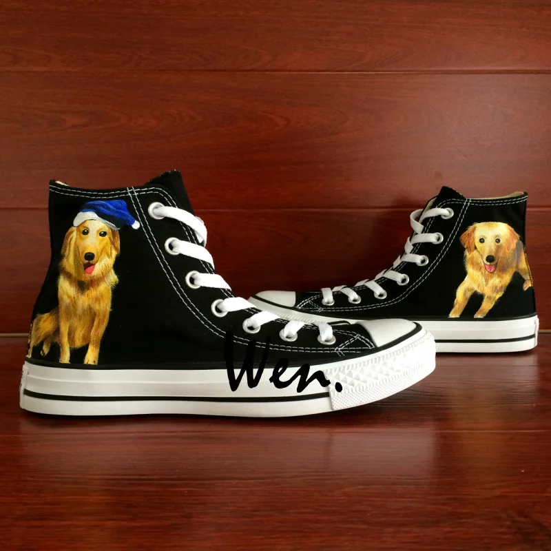 golden retriever sneakers wen original design custom ᓂ painted shoes pet golden golden golden retriever sneakers wen original design custom ᓂ painted shoes pet golden golden