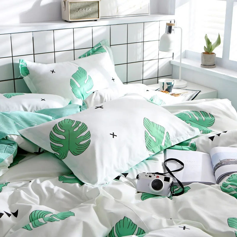

2019 New Product 2pcs 100%Polyester Super soft printed pillowcase household pillowcase