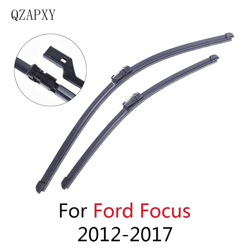 QZAPXY Wipers Blade For Ford Focus from 2012 2013 2014 2015 2016 2017 Windscreen wiper Wholesale car Car Accessories QZAPXY Wipers Blade For Ford Focus from 2012 2013 2014 2015 2016 2017 Windscreen wiper Wholesale car Car Accessories