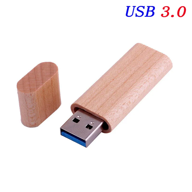 JASTER USB 3,0(10 шт. бесплатный логотип) деревянный клен usb диск usb флэш-накопитель карта памяти, Флеш накопитель pendrive 4 ГБ 8 ГБ 16 ГБ 32 ГБ 64 ГБ - Цвет: Maple