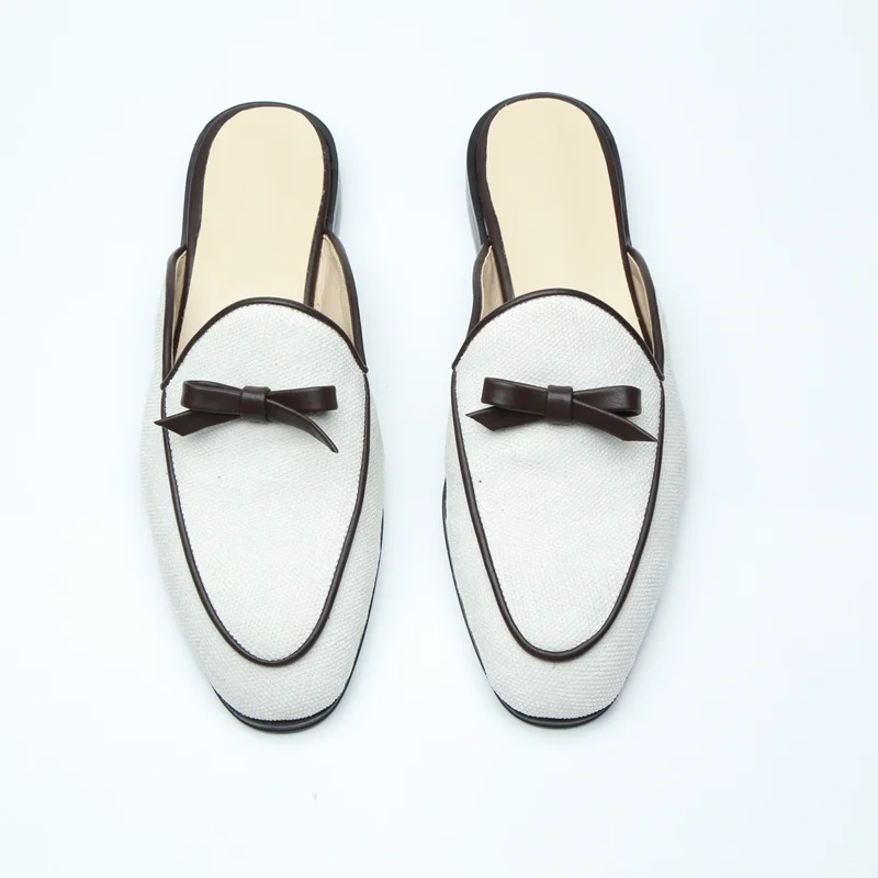

Bow Tie Front Decor Man Shoes Smoking Outdoor Shoes Men Casual Men Shoes Spring Autumn Shoes Chic New Tide Chaussures Homme