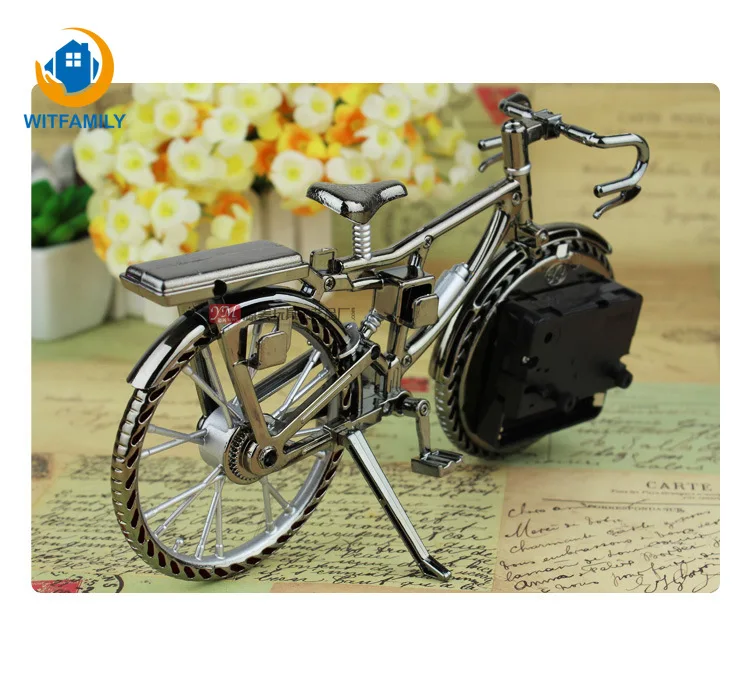 

Exquisite Hanging Table Retro Bicycle Wall Clock Fashion Living Room Decoration Gift Home Decoration Accessories Modern Clock