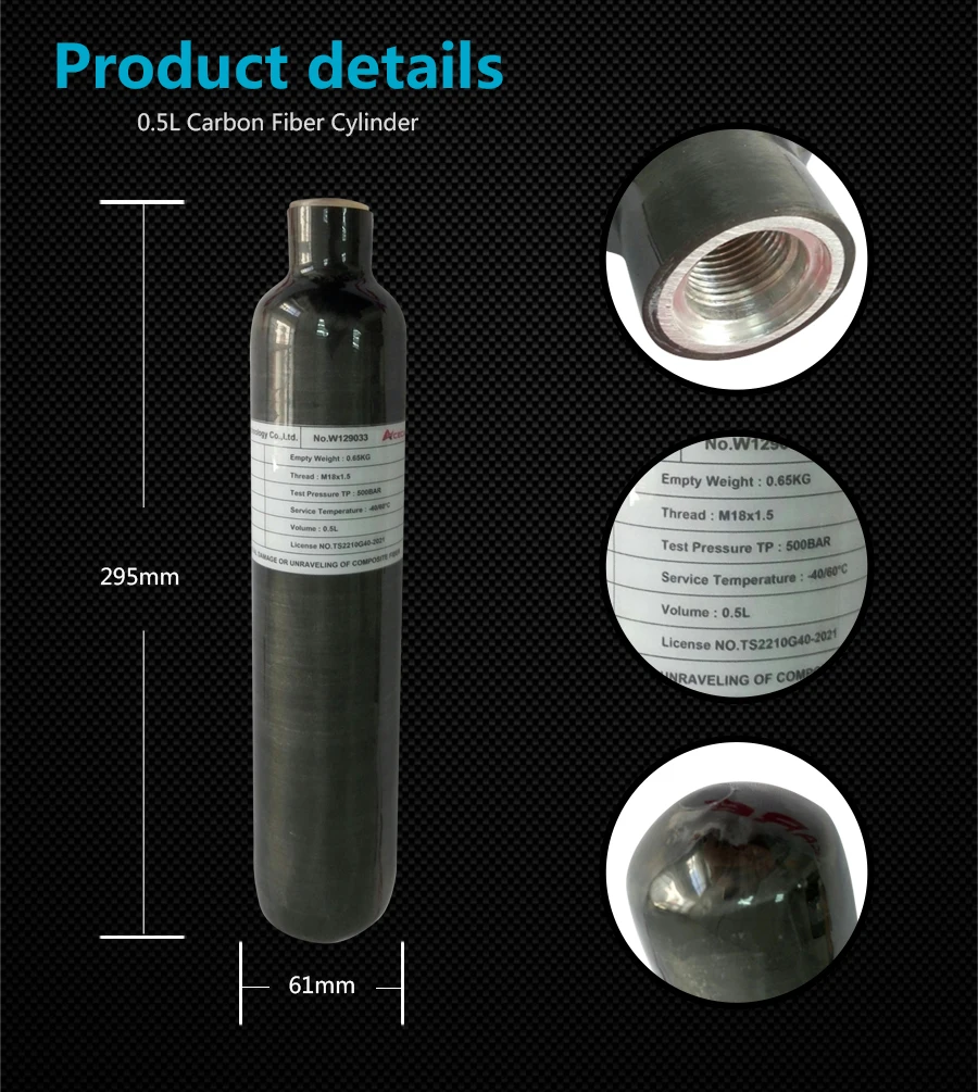 AC30561 мощность регулятор airforce Кондор 0.5l газа \ x2dcylinder пистолет мини дайвинг товары для Охота Малый дыхательный аппарат