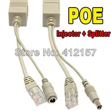 Пассивный PoE кабель инжектора мощность над Ethernet инжектор сплиттер адаптер 5,5*2,1 мм разъем для безопасности CCTV IP сетевой камеры NVR