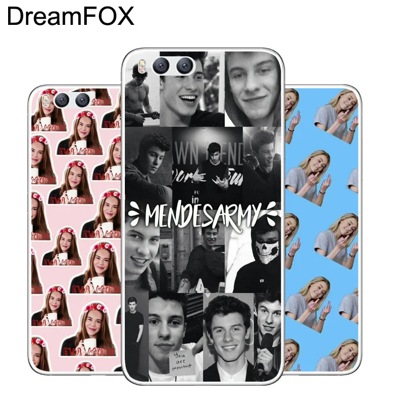 DREAMFOX M394 девушка Shawn Sherlocked Мягкий ТПУ силиконовый чехол для Xiaomi Mi Note 2 3 4 5 6 8 SE M5 4C 4S 5C