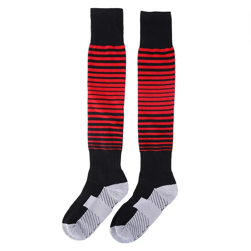 

1 Pair Sports Socks Knee Legging Stockings Soccer Baseball Football Over Knee Ankle Anti-skid Sweat Breathable