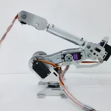 DLT710 рука робота 7-Axis 7 Dof манипулятор промышленный образовательный робот рука+ 7 сервоприводы