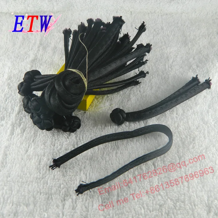 

Wholesale High Quality Black Chinese Frog Button 13cm 100 pcs/lot Free Shipping for garment package doll bag