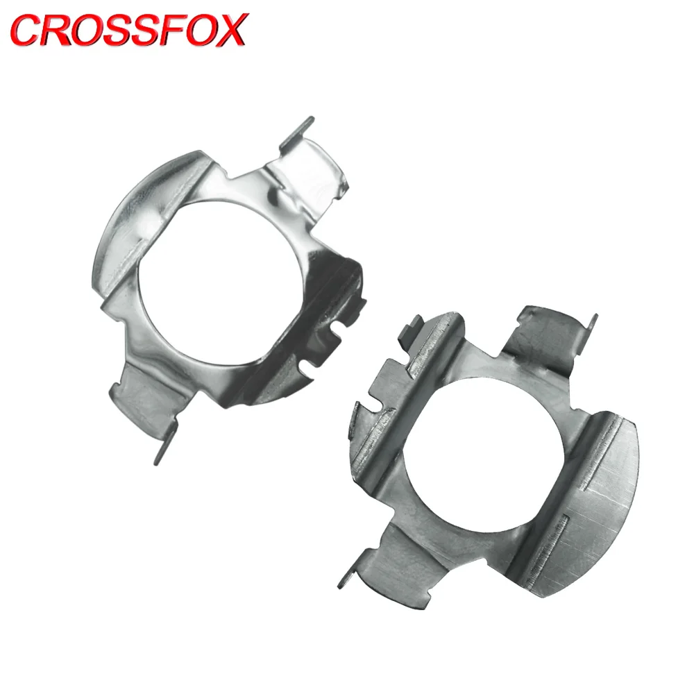 

CROSSFOX 1 Pair Universal Automobile Car Headlights bulbs LED H7 LED Kits Adaptors Base Sockets Special Use For Nissan Buick VW