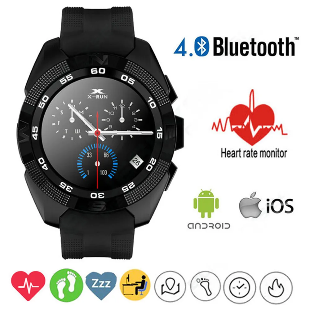 New Smartwatch NB 1 Bluetooth Smart Watch NO 1 G5 LED Light Display with Heart Rate