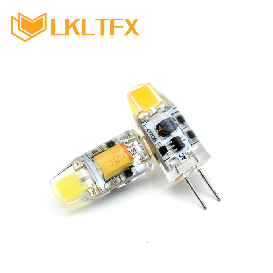 LKLTFX Lampada LED Lamp G4 12V 1W 2W Dimmable Bombillas LED Bulb G4 AC ...