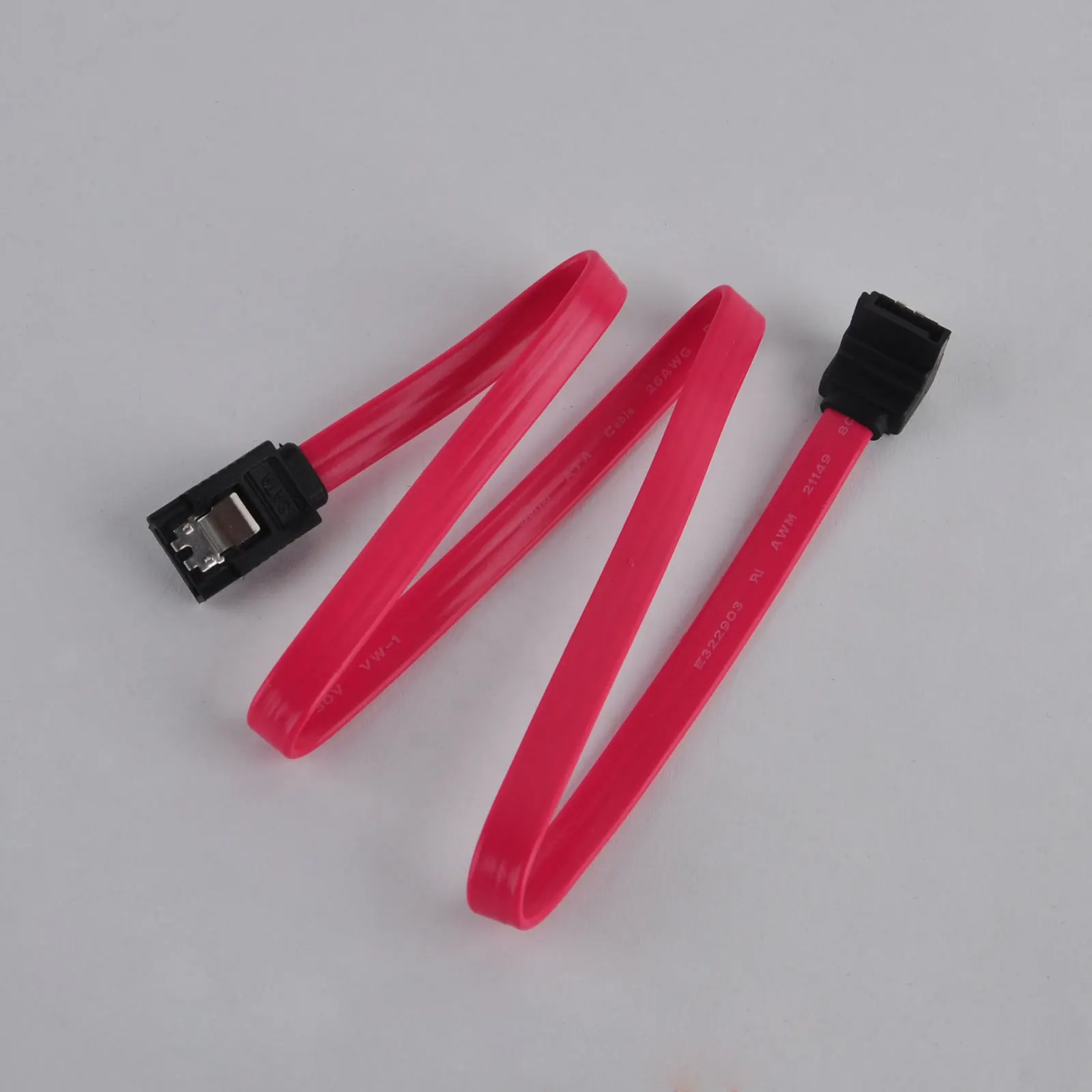 50cm High Speed Red ATA SATA Data Cable Serial Hard Drive Disk Signal Cables For Hard Drives/CD ROMs/CDRWs/DVDs