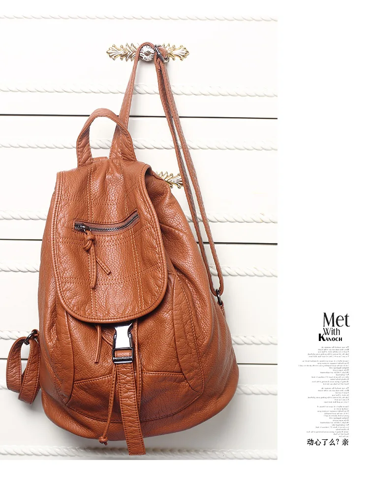 IPinee модный кожаный рюкзак для женщин, сумки в консервативном стиле, рюкзак для девочек, школьные сумки на завязках, женская сумка на плечо