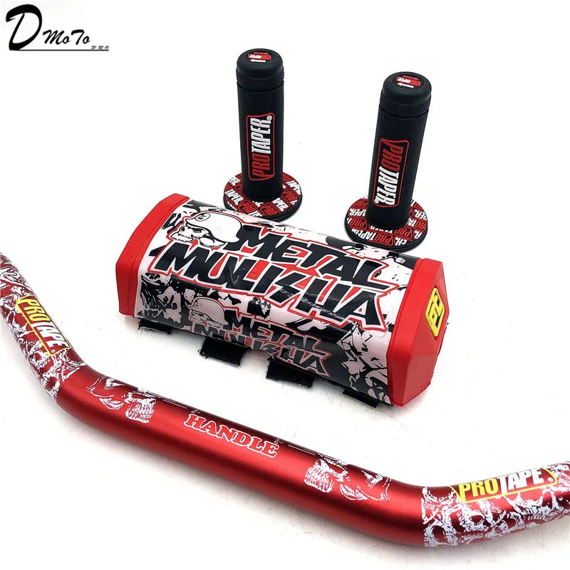 Руль 1 1/8 дюйма с прокладками для руля ручки PROTAPER KTM CRF KLX мотоцикла внедорожника