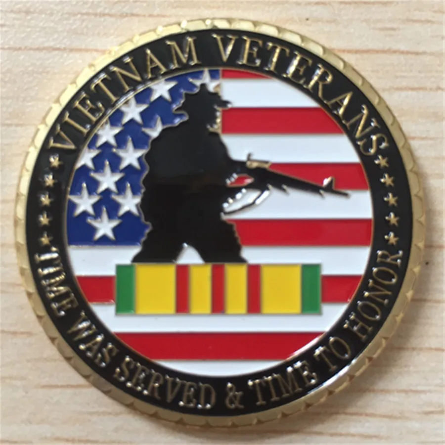 Free-Shipping-United-States-Military-Vietnam-Veterans-24K-Gold-Plated-Challenge-coin (3)