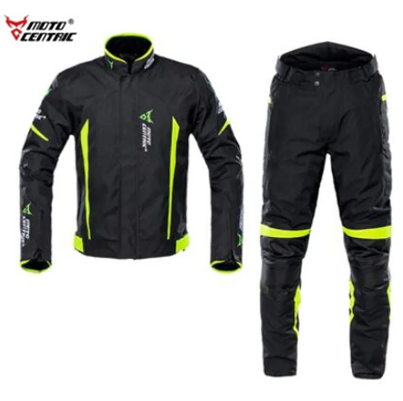 

MOTOCENTRIC Motorcycle Jacket +Pants Moto Jacket Motorcycle Body Armor Waterproof Riding Racing Jaqueta Chaqueta Moto Protection